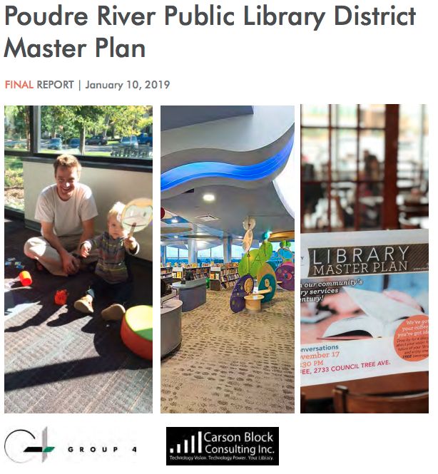 Cover of Master Plan document.
